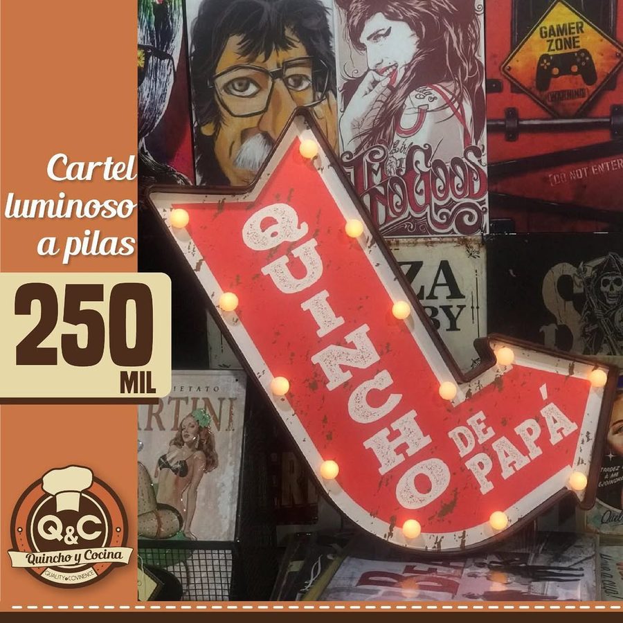 Flecha luminosa Quincho de Papá roja