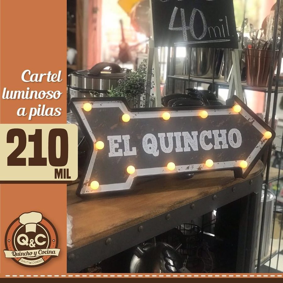 Flecha luminosa El Quincho