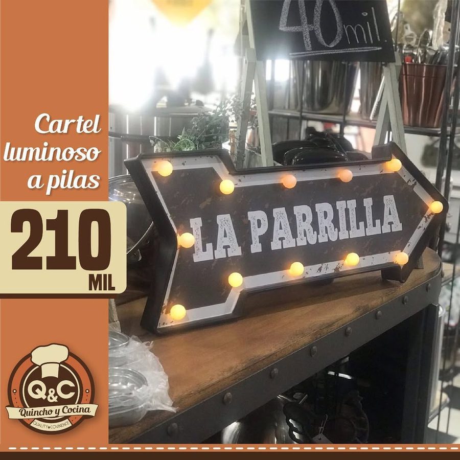 Flecha luminosa La Parrilla