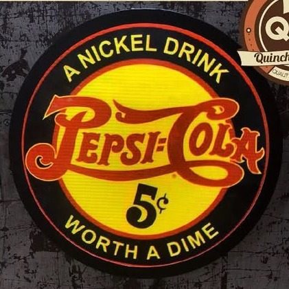 Neón Pepsi-Cola 5¢ (A Nickel Drink)