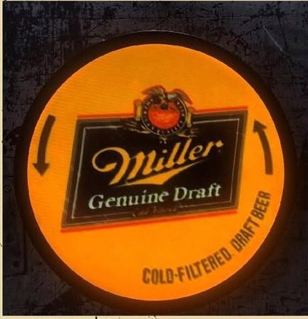 Neón Miller Genuine Draft (naranja) – foto 2
