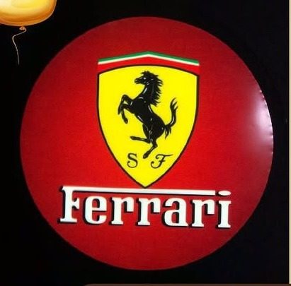 Neón Ferrari