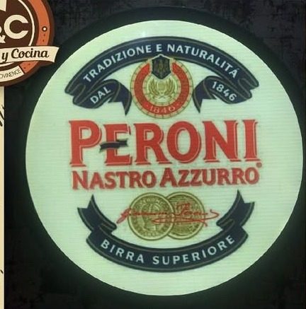 Neón Peroni Nastro Azzurro