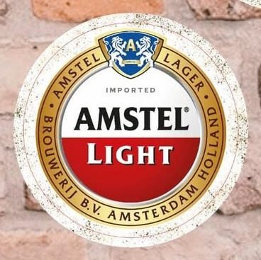 Neón Amstel Light
