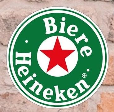 Neón Heineken (Biere, estrella roja)