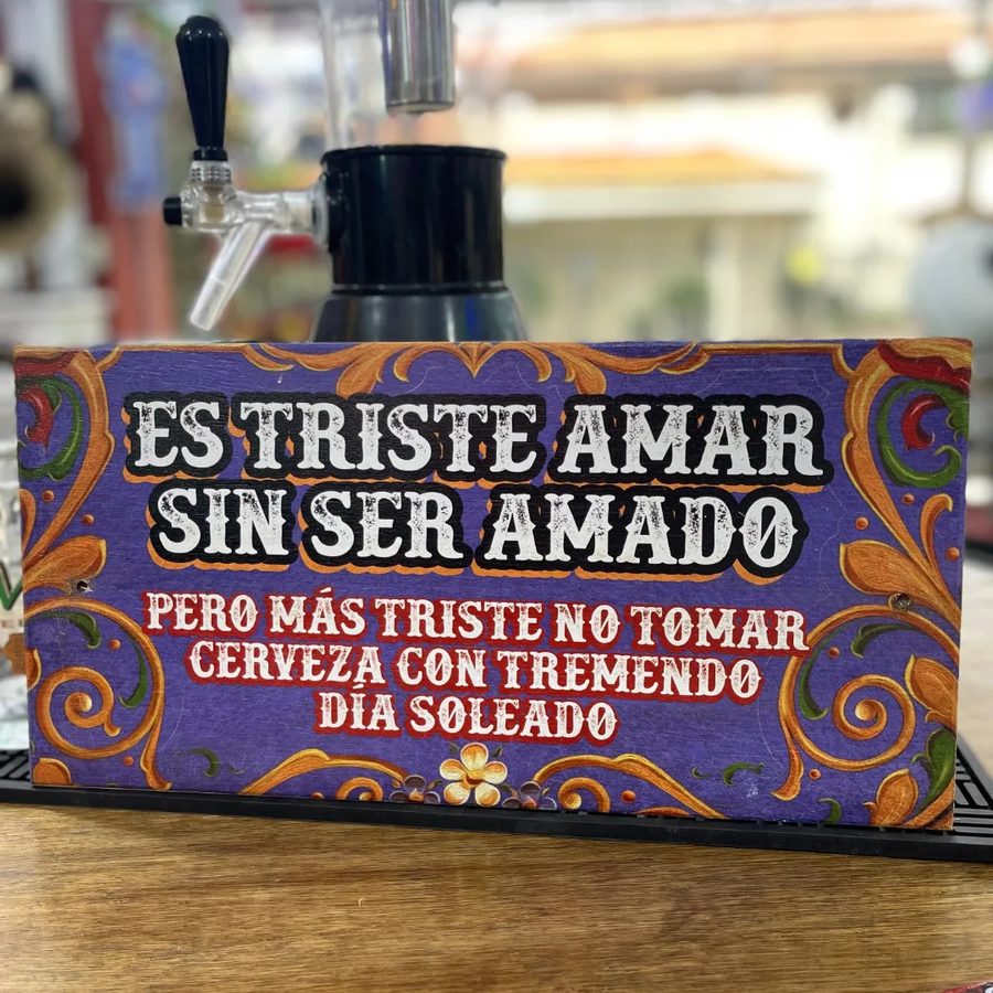 Cuadro Es triste amar sin ser amado
