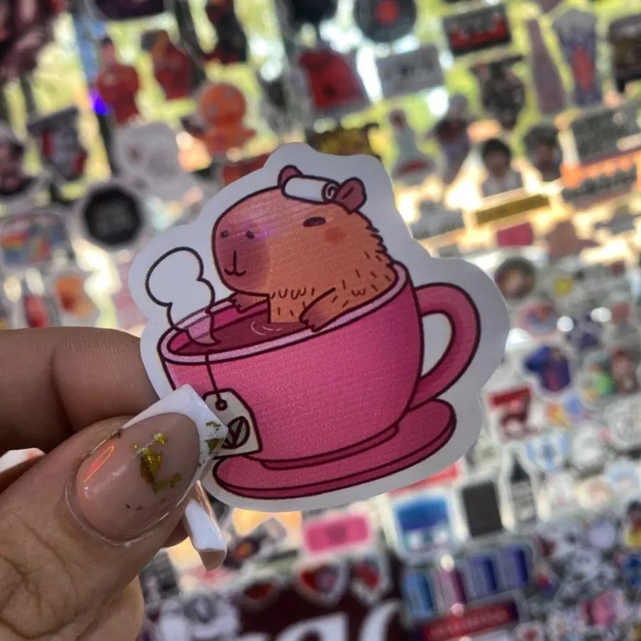 Capibara en taza