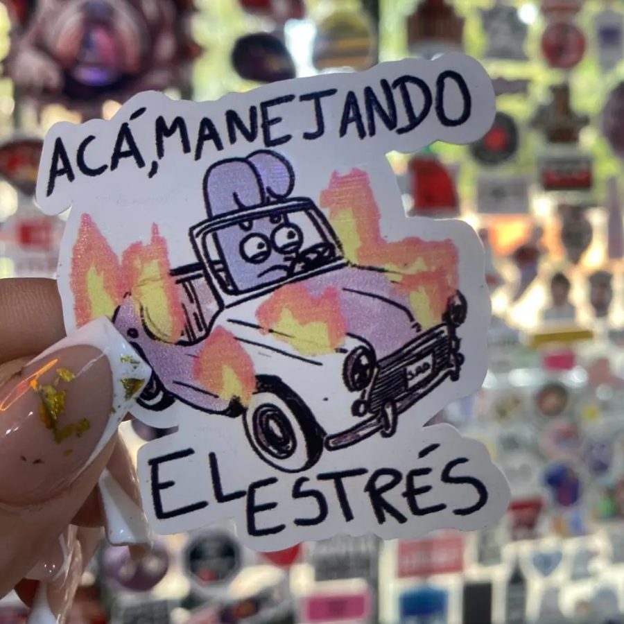 Acá, manejando el estrés