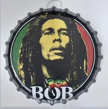 Tapa decorativa Bob Marley