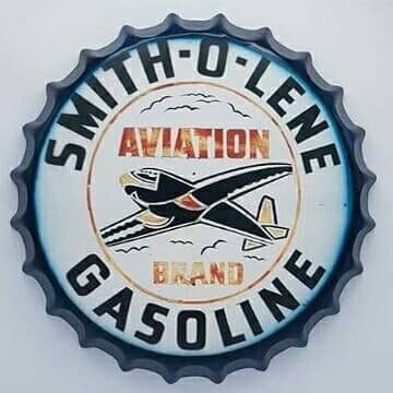 Tapa decorativa Smith-O-Lene Aviation Gasoline – foto 2