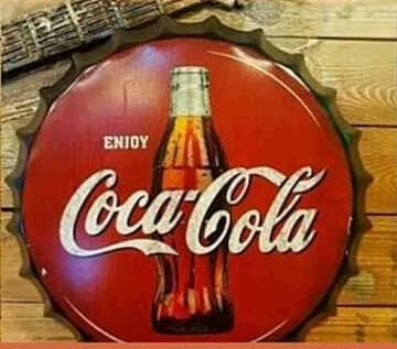 Tapa decorativa Coca-Cola (Enjoy, botella) – foto 2
