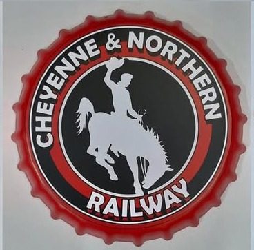 Tapa decorativa Cheyenne & Northern Railway