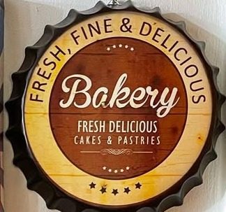 Tapa decorativa Bakery Fresh, Fine & Delicious – foto 2