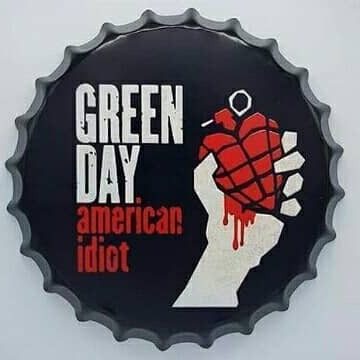 Tapa decorativa Green Day American Idiot – foto 2