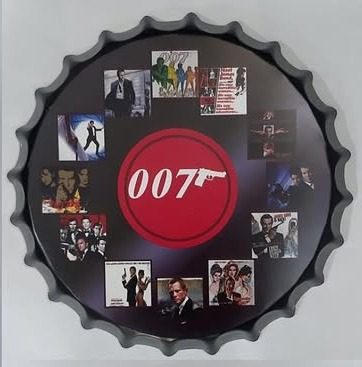 Tapa decorativa 007 – James Bond
