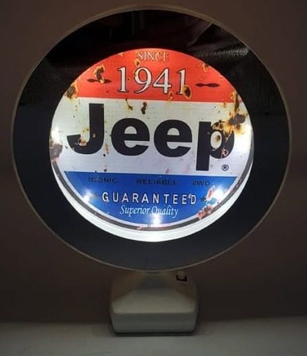 Neón Jeep 1941 (cartel LED de mesa) – foto 2