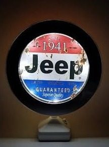 Neón Jeep 1941 (cartel LED de mesa) – foto 3
