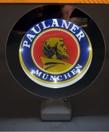Neón Paulaner München (cartel LED de mesa)