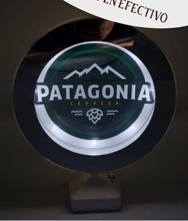 Neón Patagonia (cartel LED de mesa)