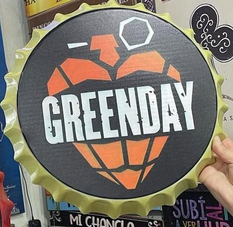 Tapa decorativa Green Day