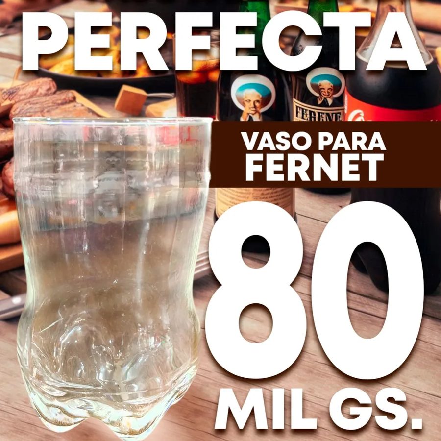 Vaso para fernet 700 ml
