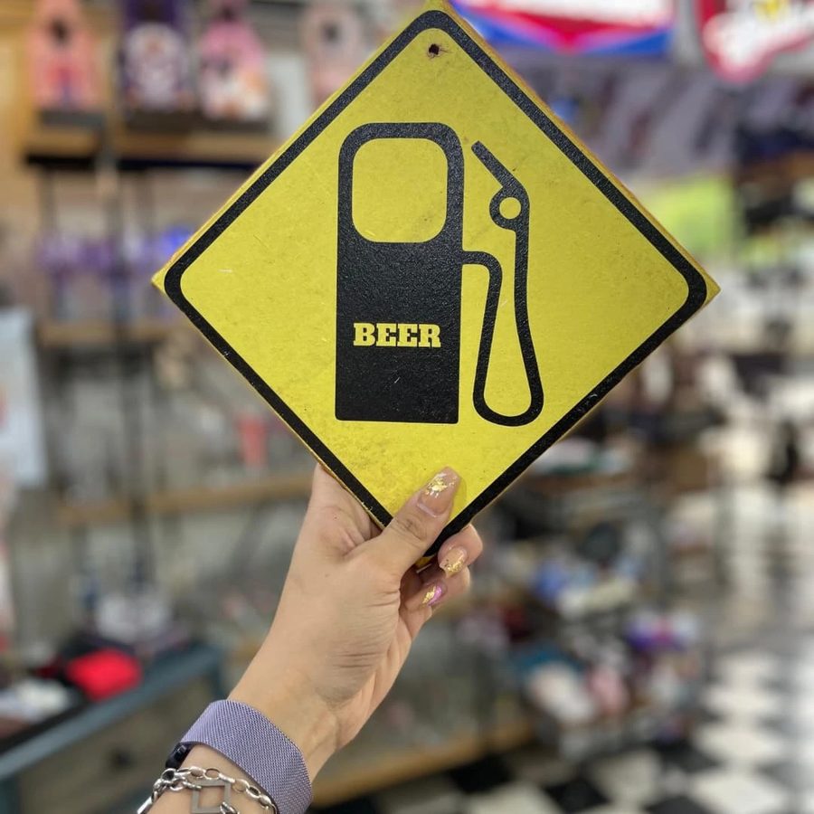 Cuadro Surtidor de beer señal
