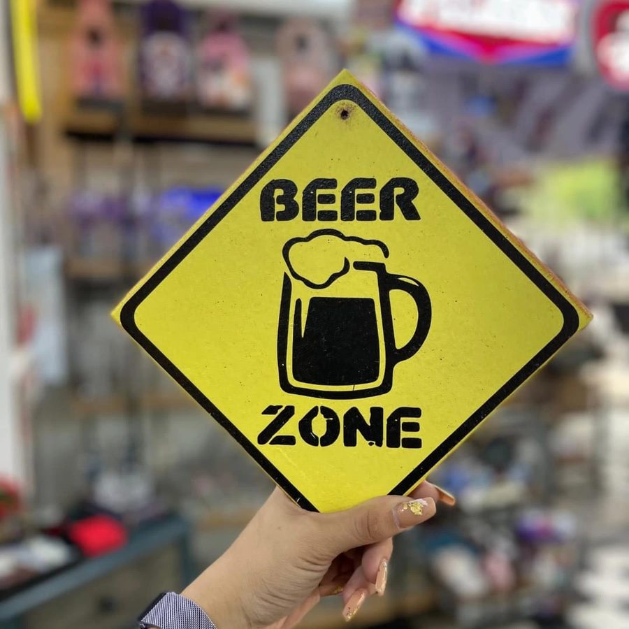 Cuadro Beer Zone señal