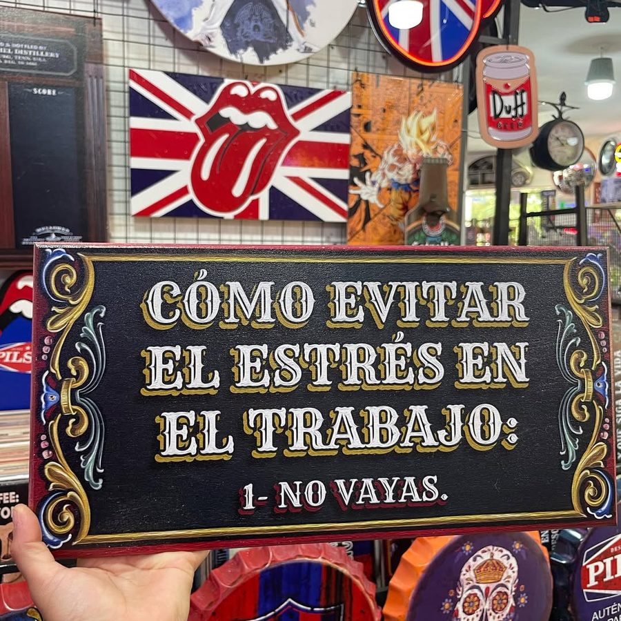 Cuadro Cómo evitar el estrés en el trabajo 1 no vayas – foto 2