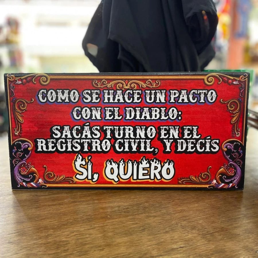 Cuadro Cómo se hace un pacto con el diablo