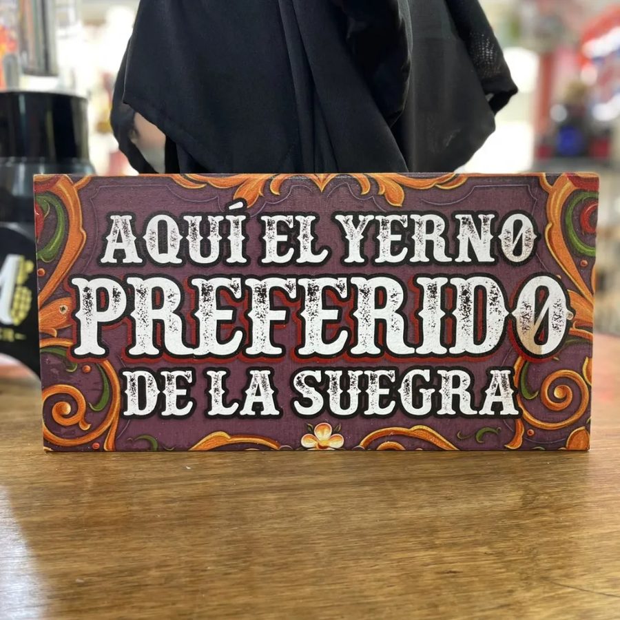Cuadro Aquí el yerno preferido de la suegra