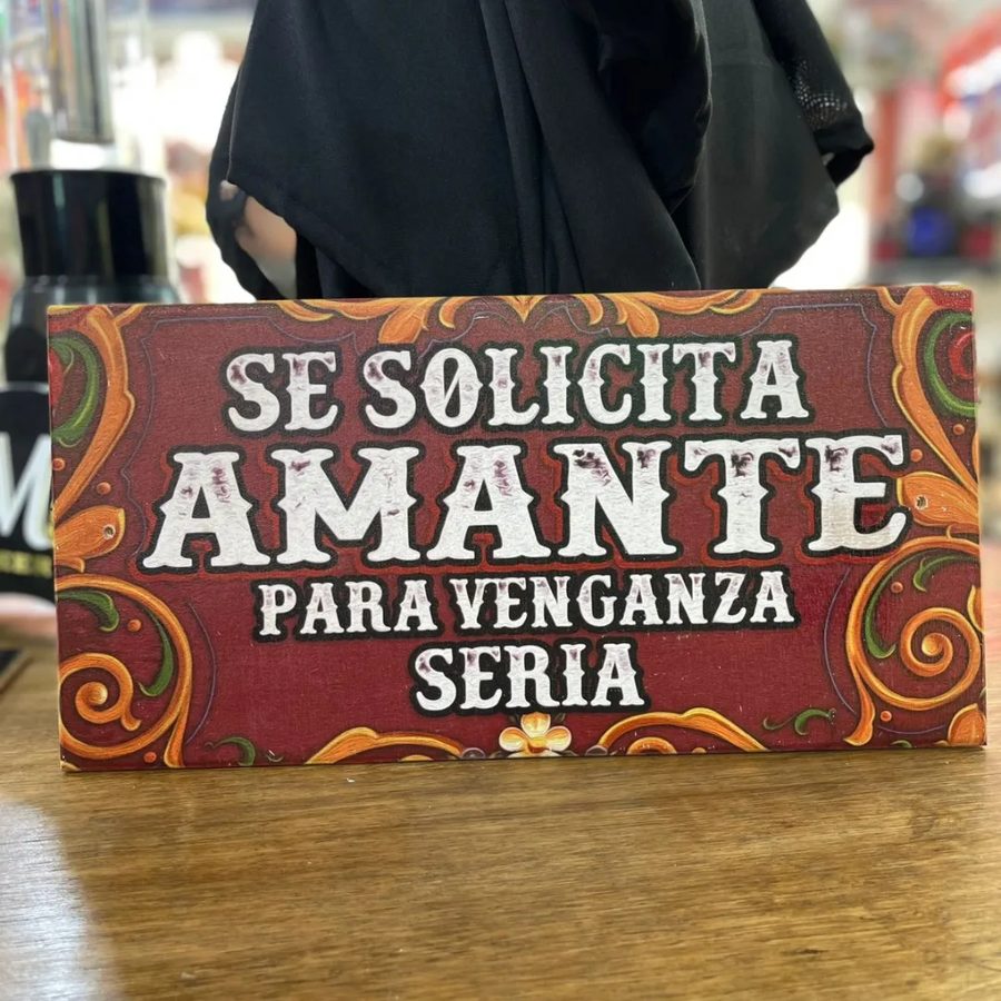 Cuadro Se solicita amante para venganza seria