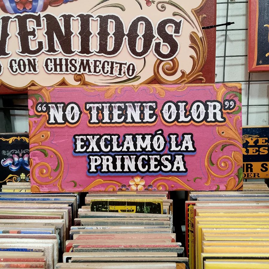 Cartel No tiene olor, exclamó la princesa – foto 2