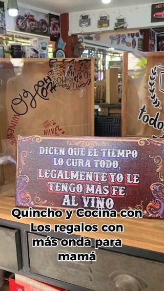 Cartel El tiempo lo cura todo, yo le tengo más fe al vino – foto 3