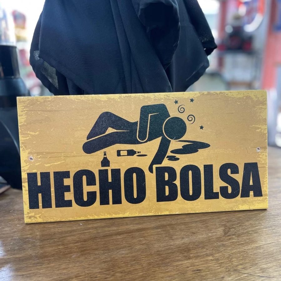 Cuadro Hecho bolsa