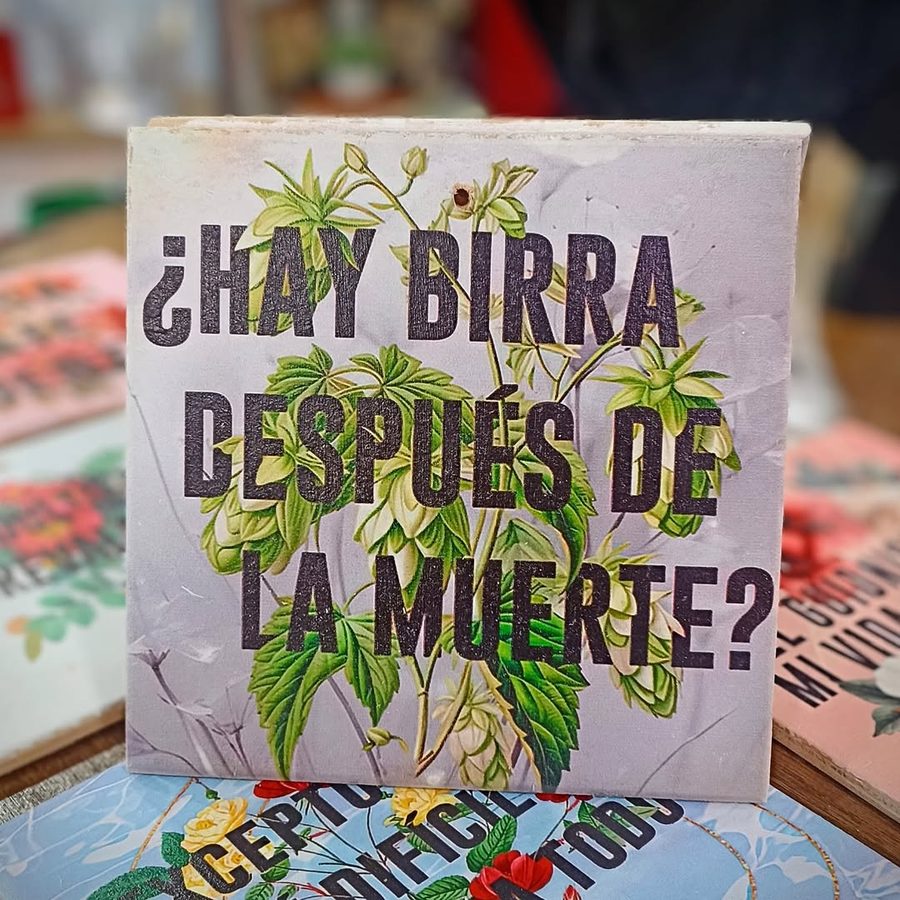 Cuadro ¿Hay birra después de la muerte?