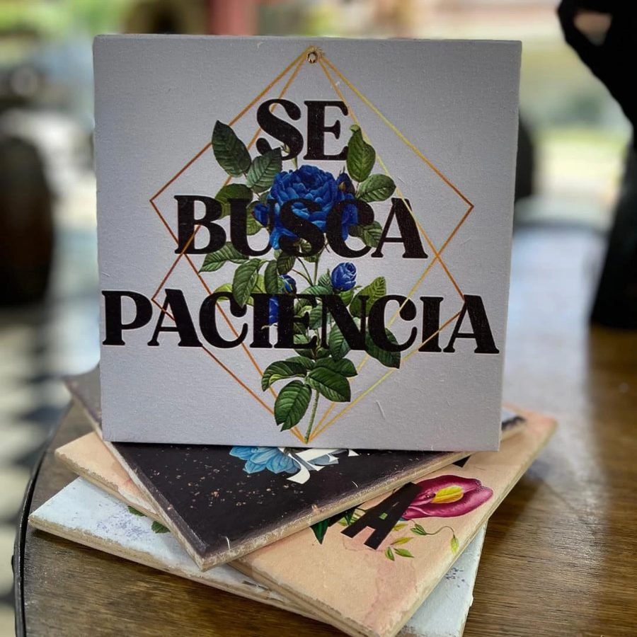 Cuadro Se busca paciencia