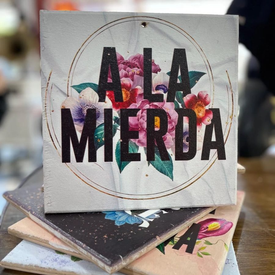 Cuadro A la mierda