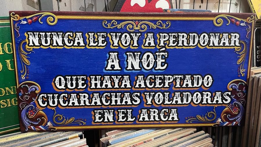 Cartel Nunca le voy a perdonar a Noé las cucarachas voladoras – foto 2