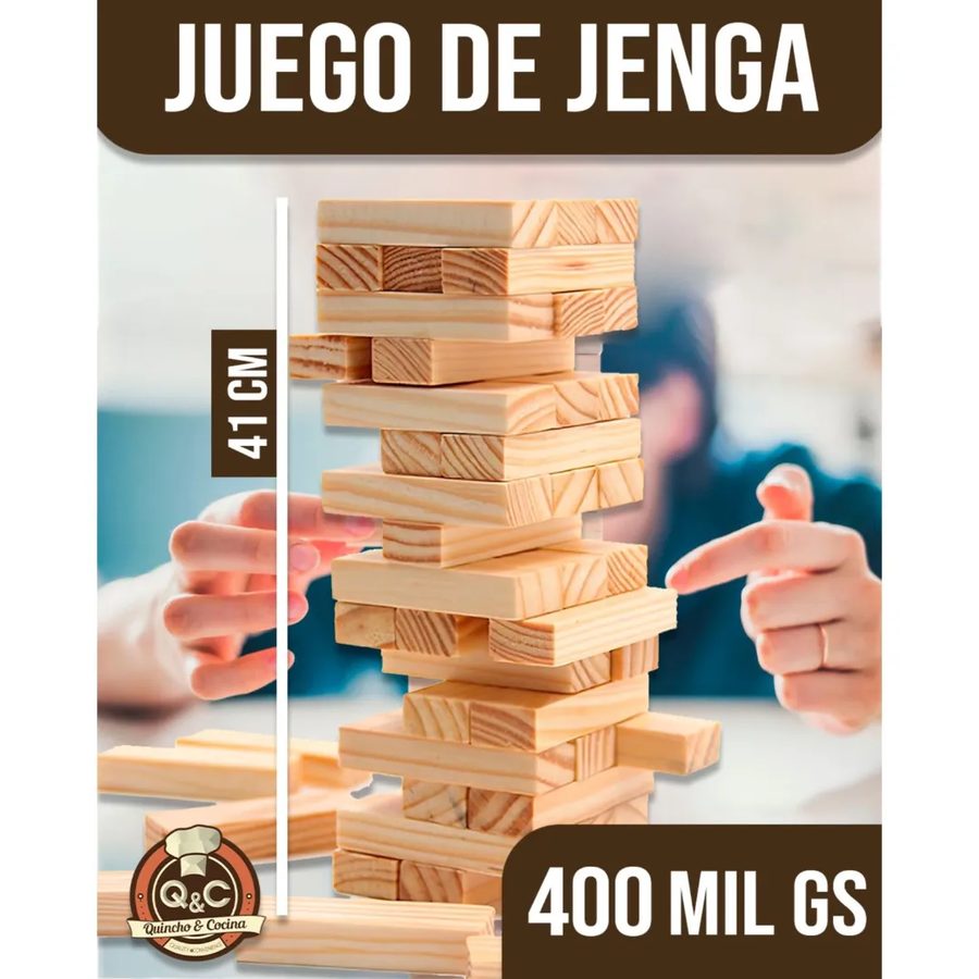 Jenga gigante