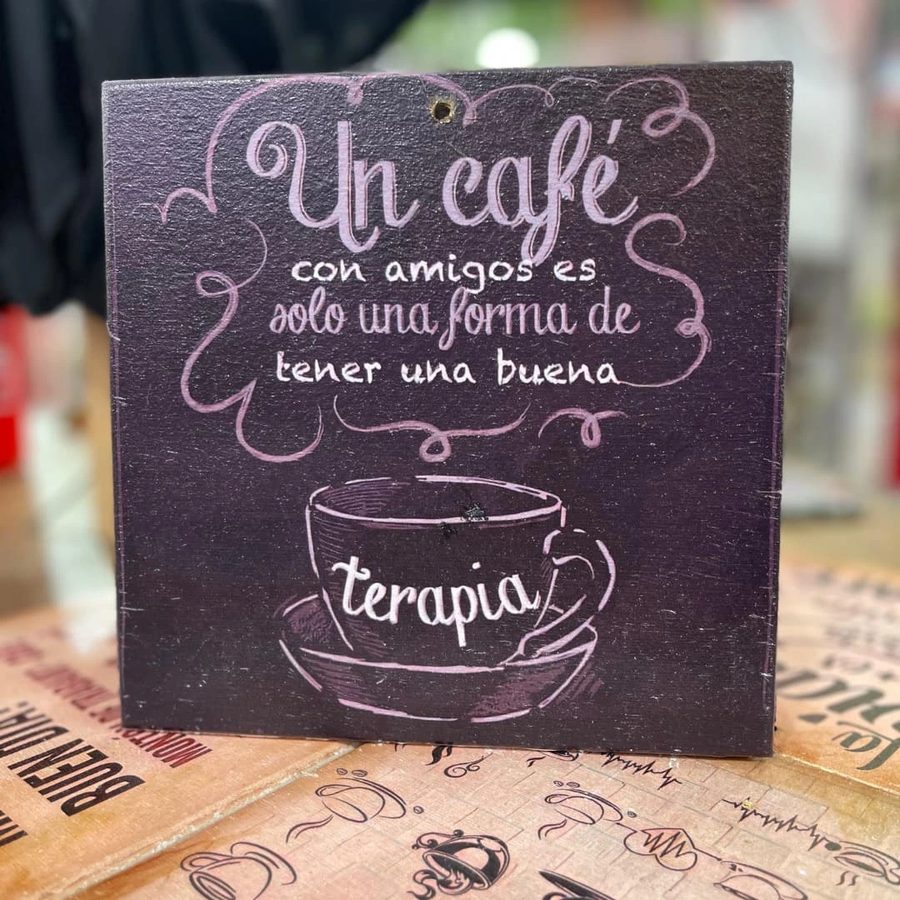 Cuadro Un café con amigos es solo una forma de tener una buena terapia