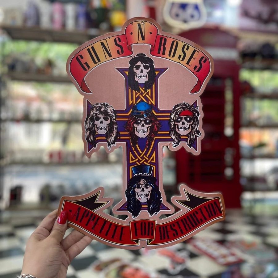 Cartel Guns N' Roses Appetite for Destruction cruz