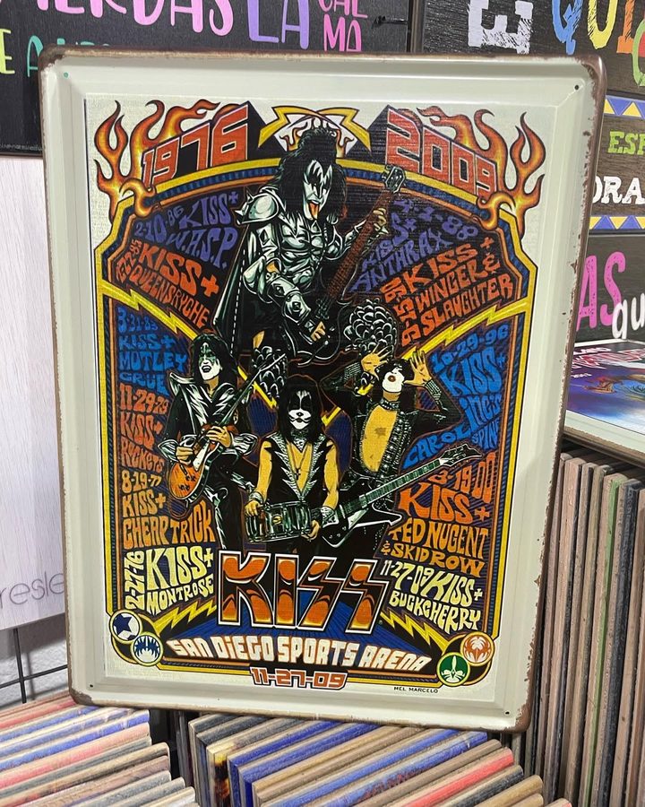 Cartel KISS – logo – foto 2
