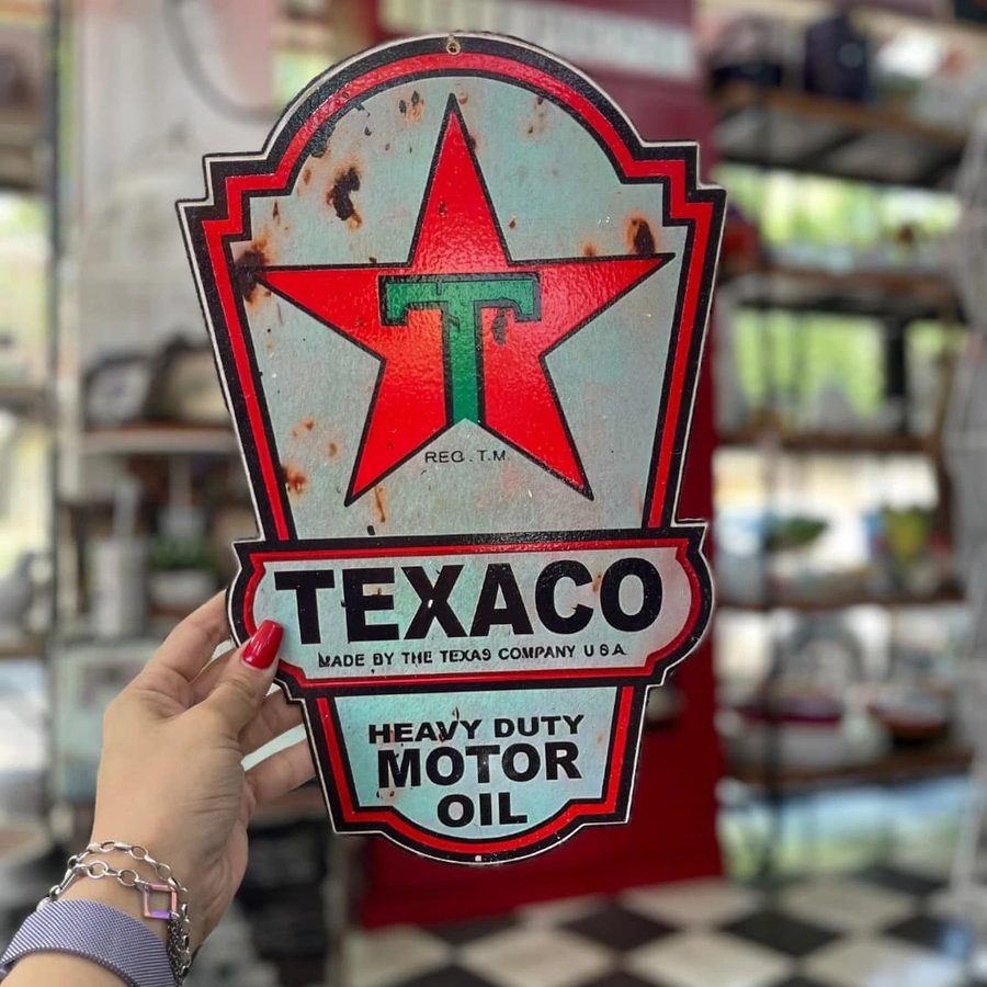 Cartel Texaco Motor Oil