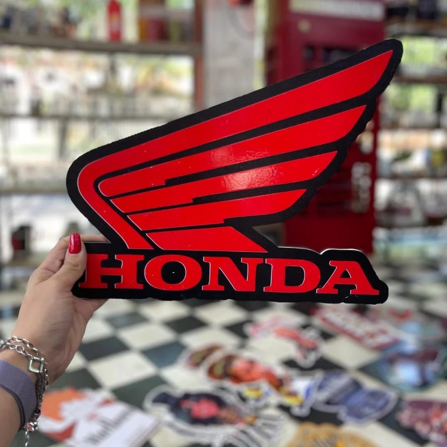 Cartel Honda ala