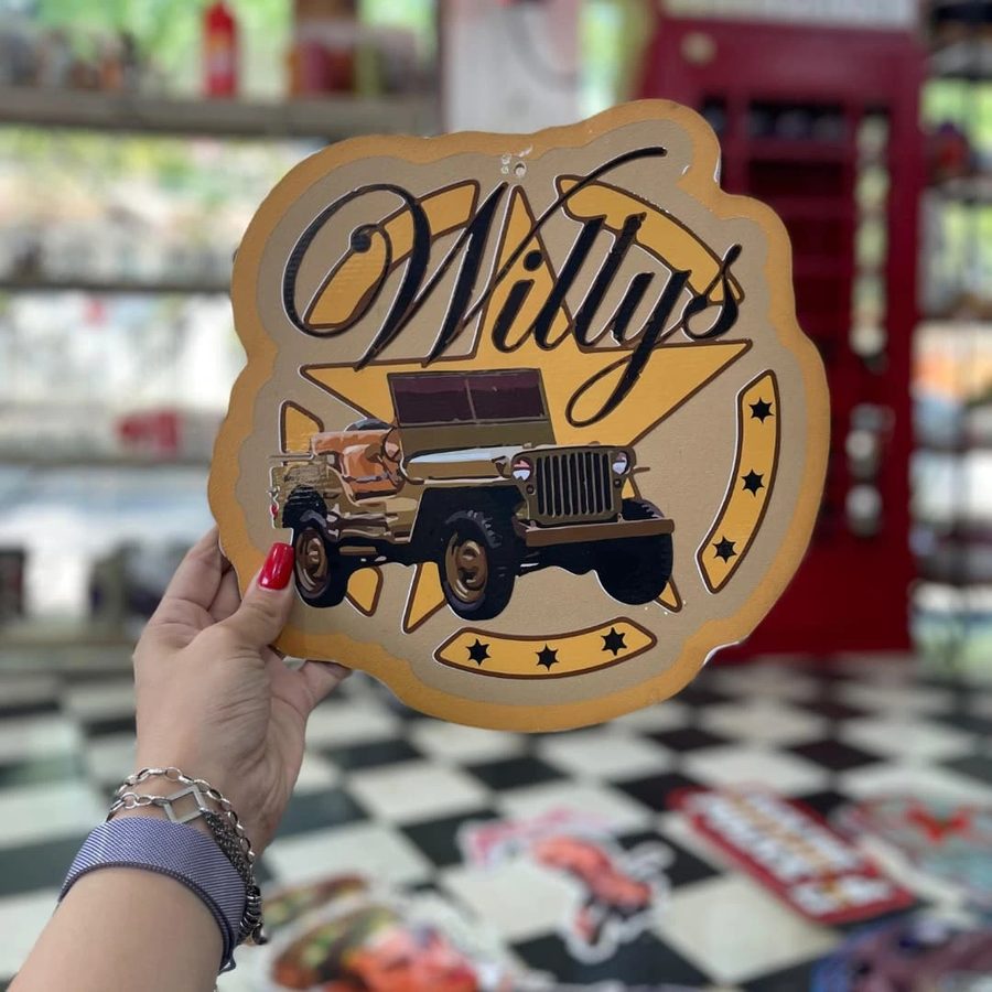 Cartel Willys Jeep