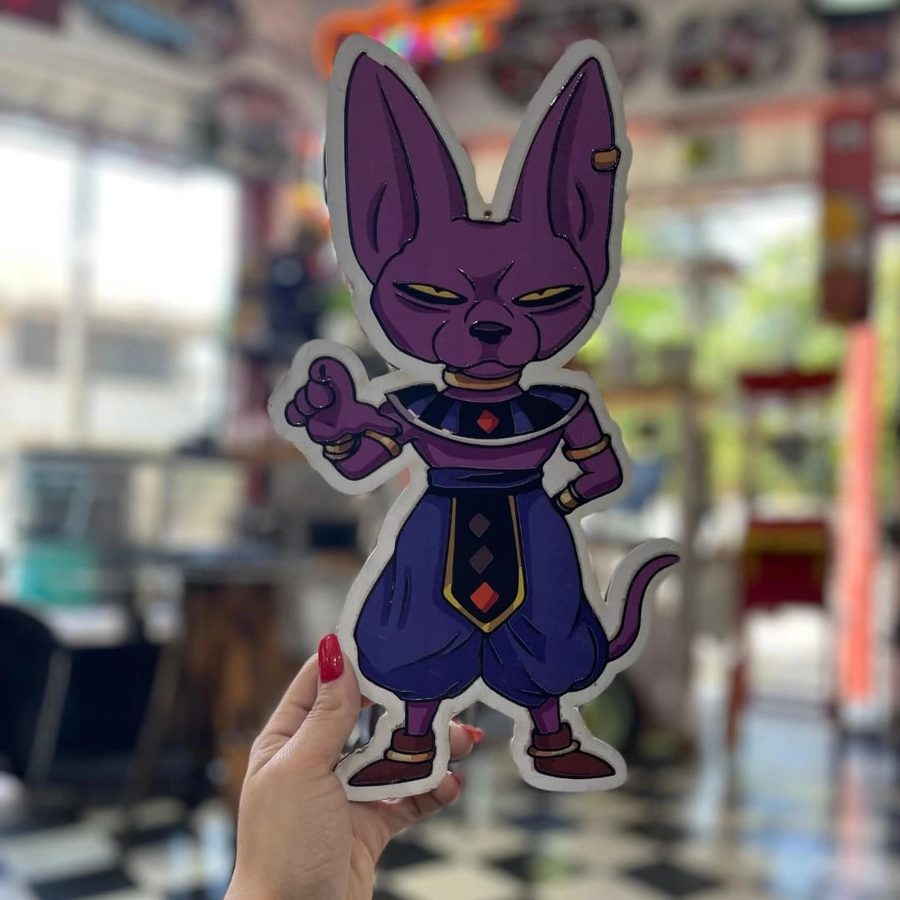 Cartel Beerus chibi – Dragon Ball