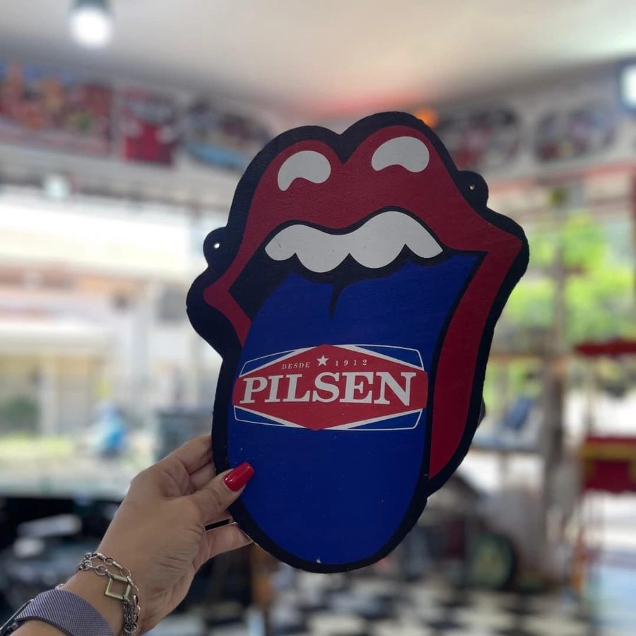 Cartel Lengua Pilsen