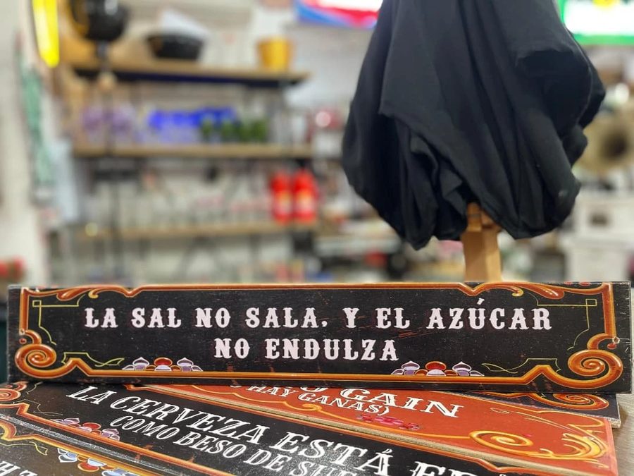 Cuadro La sal no sala y el azúcar no endulza