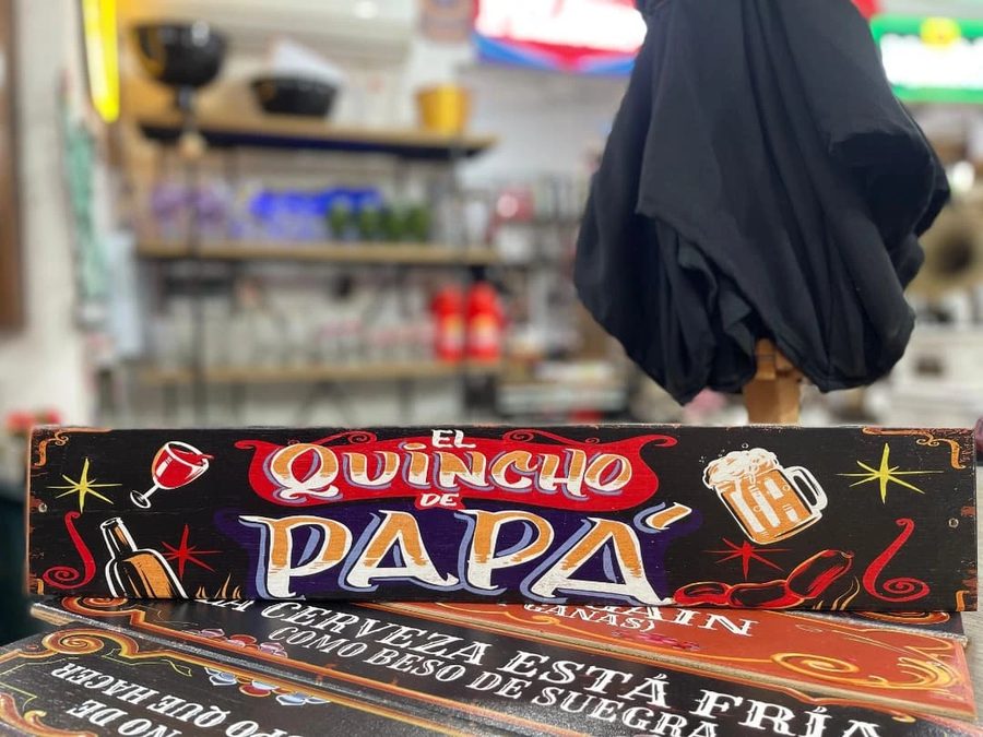 Cuadro El quincho de papá
