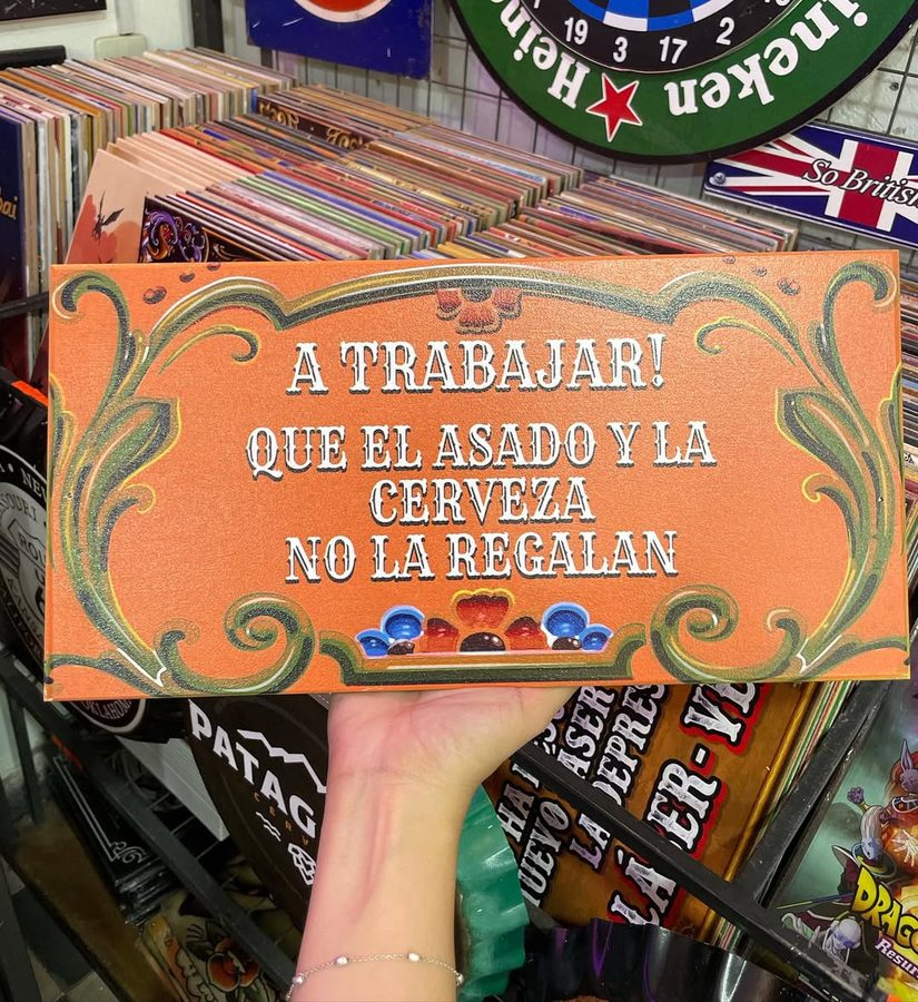 Cuadro A trabajar que el asado y la cerveza no la regalan – foto 2